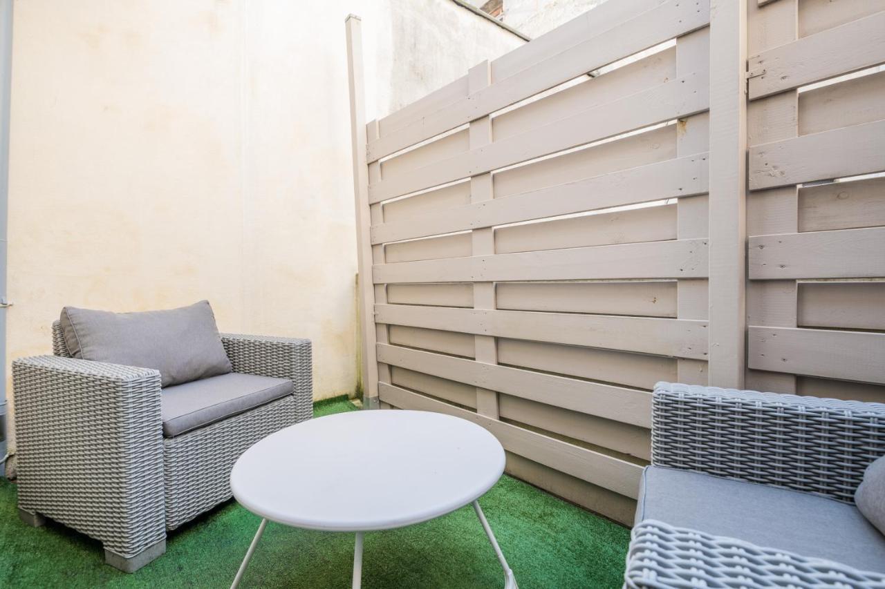 Studio En Duplex-Aircon-Terrasse-Parking-Calme Бордо Экстерьер фото